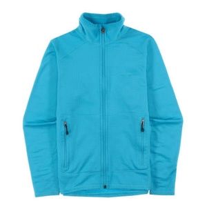 Patagonia Womens L Microgrid Ultramarine R1 Fleece